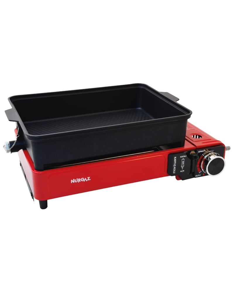 PORTATİF GAZLI BARBEKÜ VE PİŞİRME SETİ