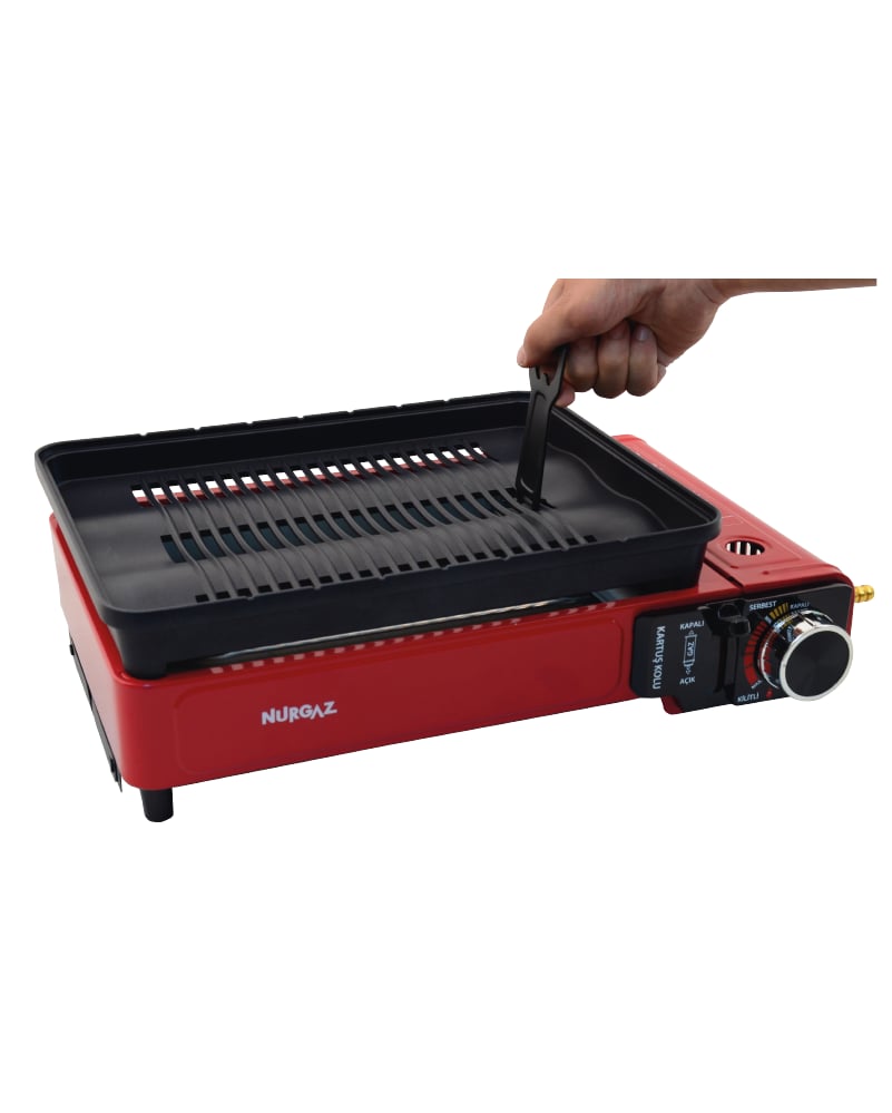 PORTATİF GAZLI BARBEKÜ VE PİŞİRME SETİ