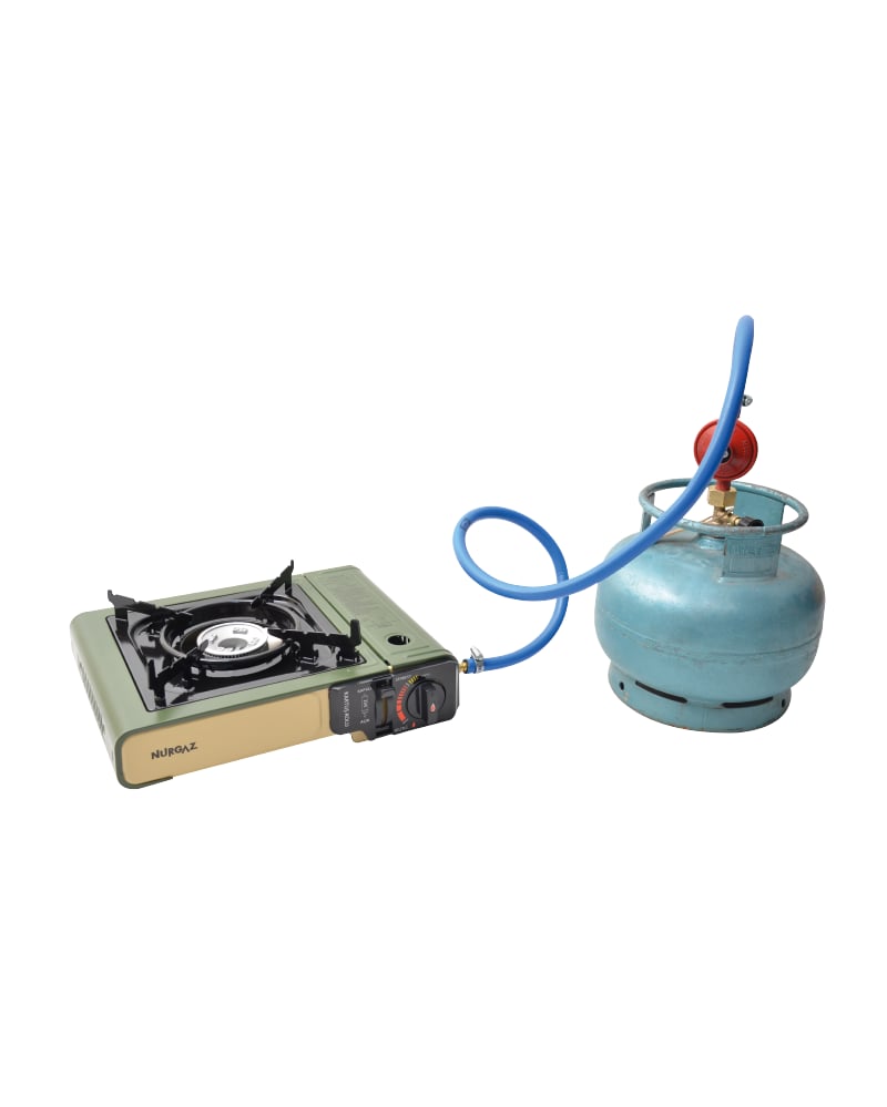 PORTATİF OCAK + HORTUM DEDANTÖR SET
